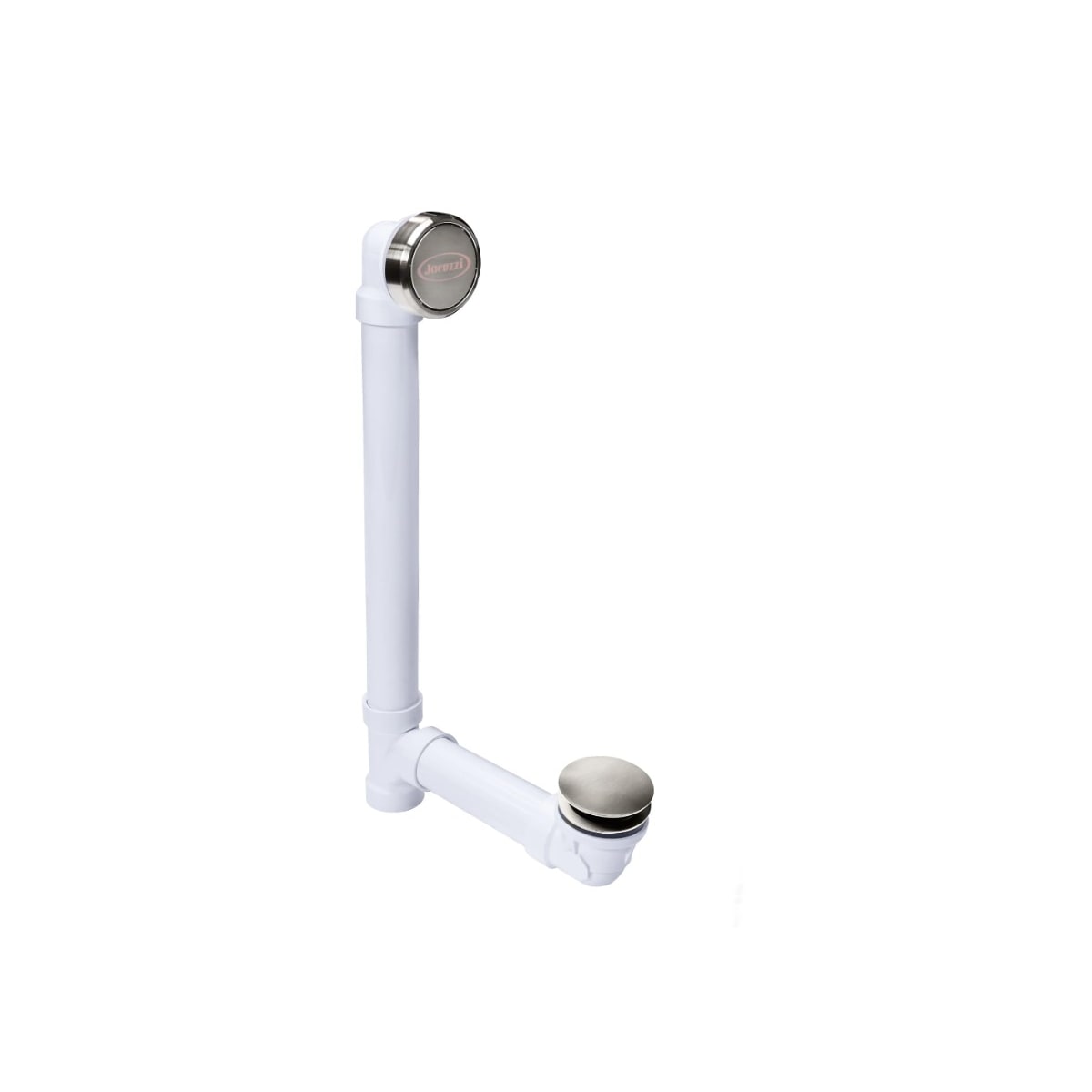 Jacuzzi LH33826 Brushed Nickel Toe-Tap Drain Assembly for